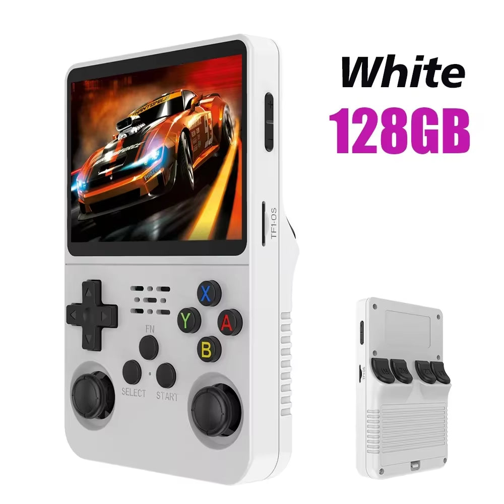 BOYHOM NEW Retro Video Game Console Linux System 3.5 Inch IPS Screen Portable Pocket Player 64GB 128G Games Best Kids Gifts