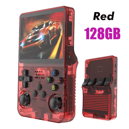 BOYHOM NEW  Retro Video Game Console Linux System 3.5 Inch IPS Screen Portable Pocket Player 64GB 128G Games Best Kids Gifts