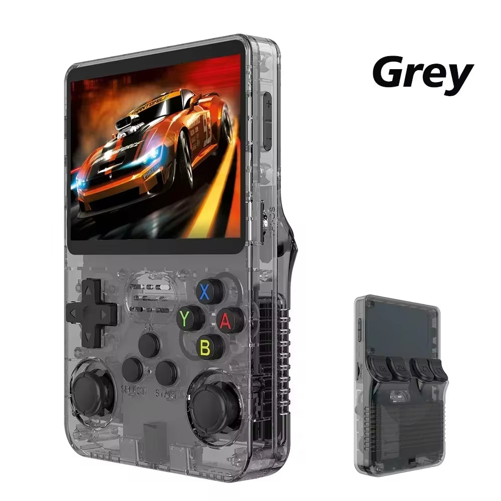 BOYHOM NEW  Retro Video Game Console Linux System 3.5 Inch IPS Screen Portable Pocket Player 64GB 128G Games Best Kids Gifts