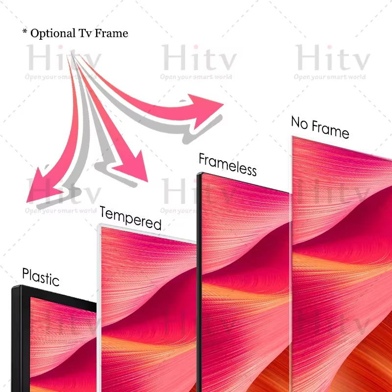 50 Inch Smart TV LED Hotel TV 4K UHD Full Screen Display
